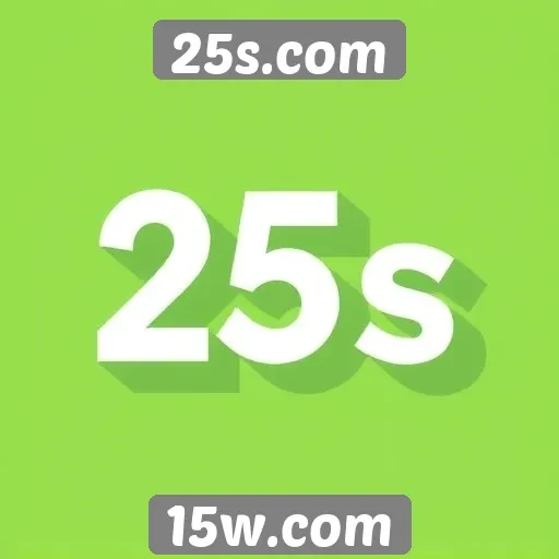 Perspectivas de crescimento do site 25s.com