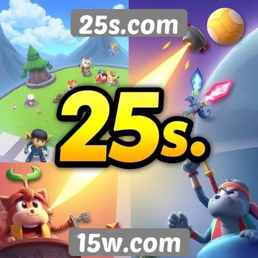 Jogos populares em 25s.com atraem novos usuários